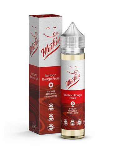 E liquide Bonbon rouge frais Machin 50 ml - Savourea - Sansas Nantes - spécialiste de la cigarette électronique