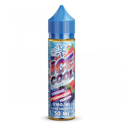 Ice cool cassis framboise raisin 50ml - liquidarom - Sansas Nantes - spécialiste de la cigarette électronique