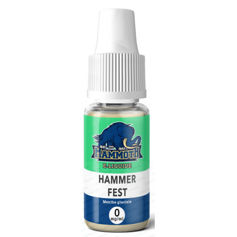 Hammer Fest 10 ml - Mammoth - Sansas Nantes - spécialiste de la cigarette électronique
