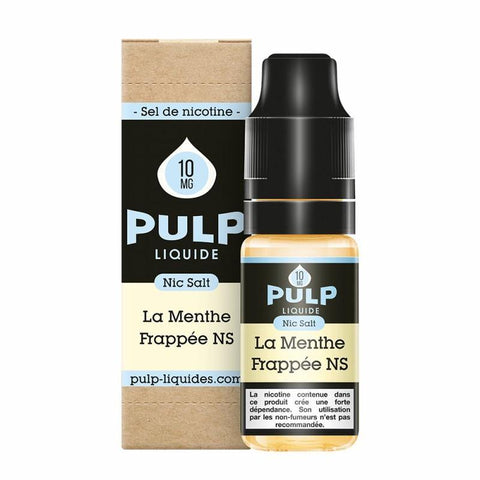 La Menthe Frappée 10 ml - sels de nicotine - Pulp - Sansas Nantes - spécialiste de la cigarette électronique