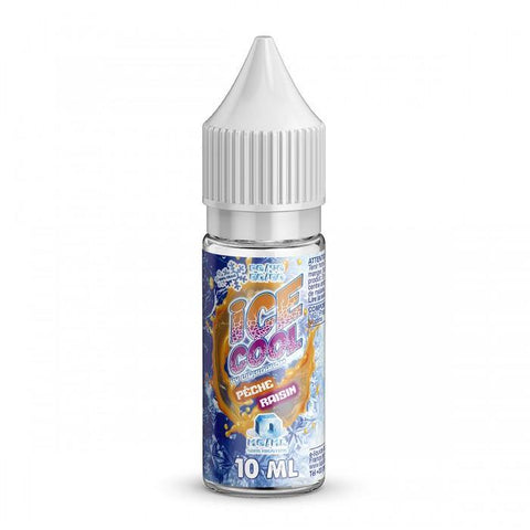 Ice cool pêche raisin 10ml - liquidarom - Sansas Nantes - spécialiste de la cigarette électronique