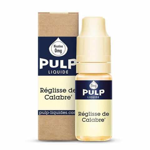 Réglisse de Calabre - 10 ml - Pulp - Sansas Nantes - spécialiste de la cigarette électronique